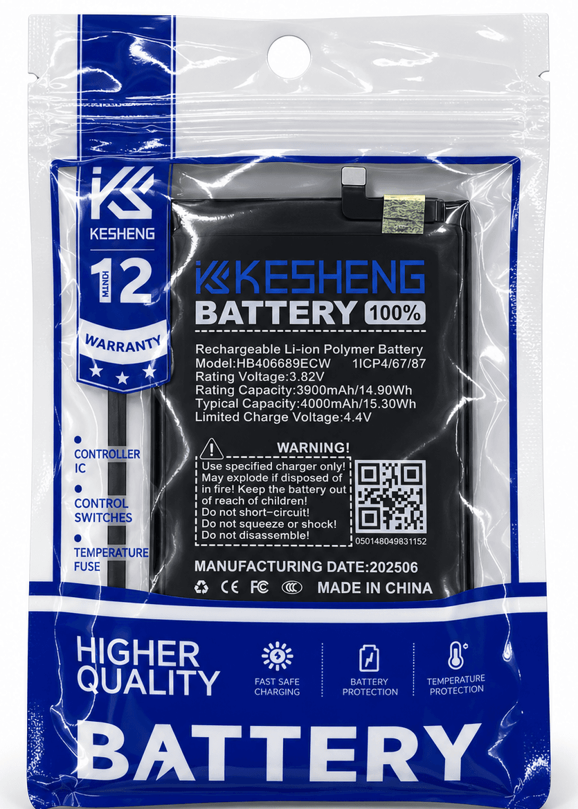 HB406689ECW transparent KESHENG pouch concept; packaging illustration