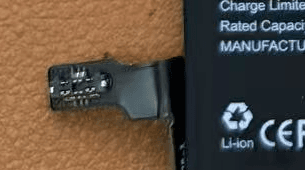 iP6G connector detail cropped from the original product photograph