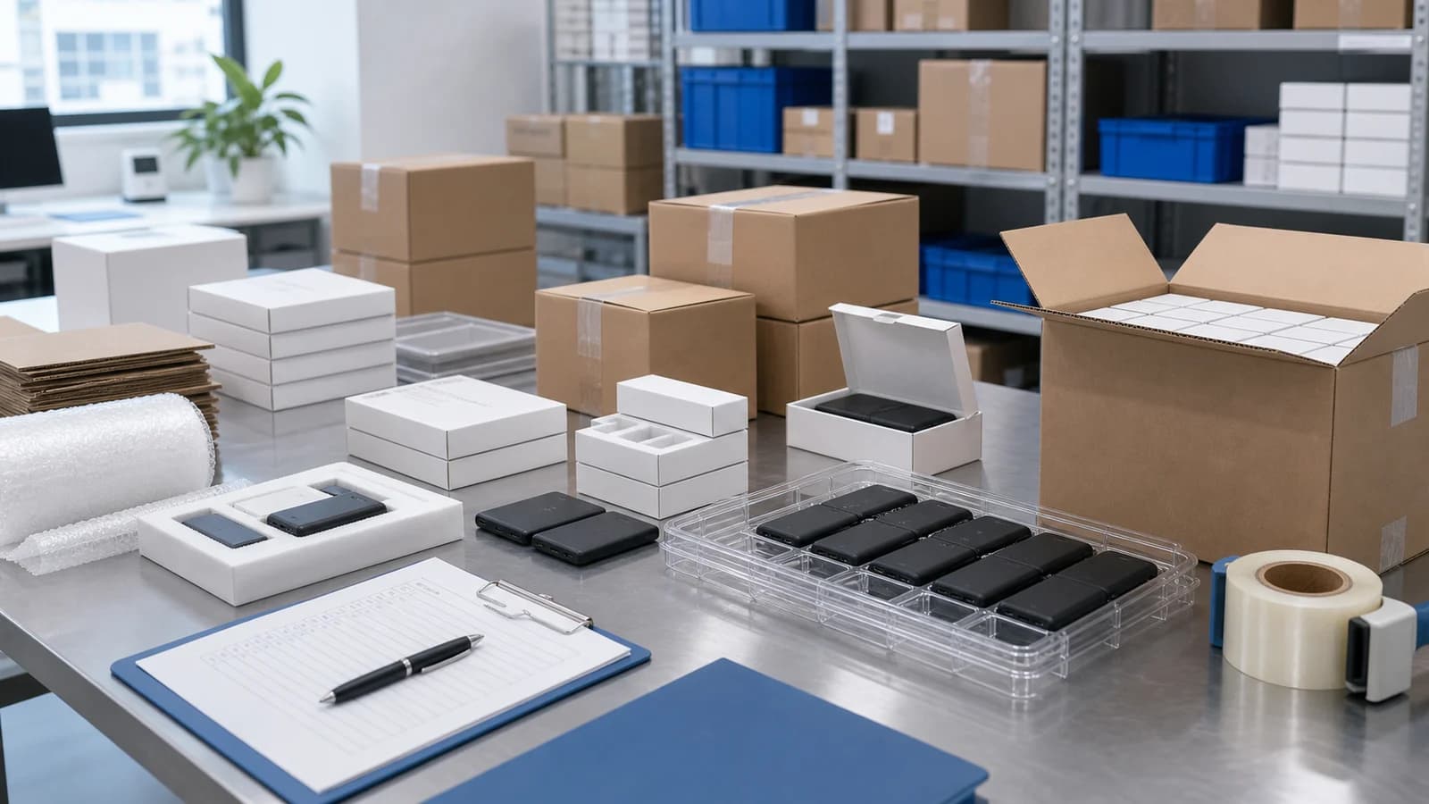 Export packaging review for battery and mobile accessory bulk orders
