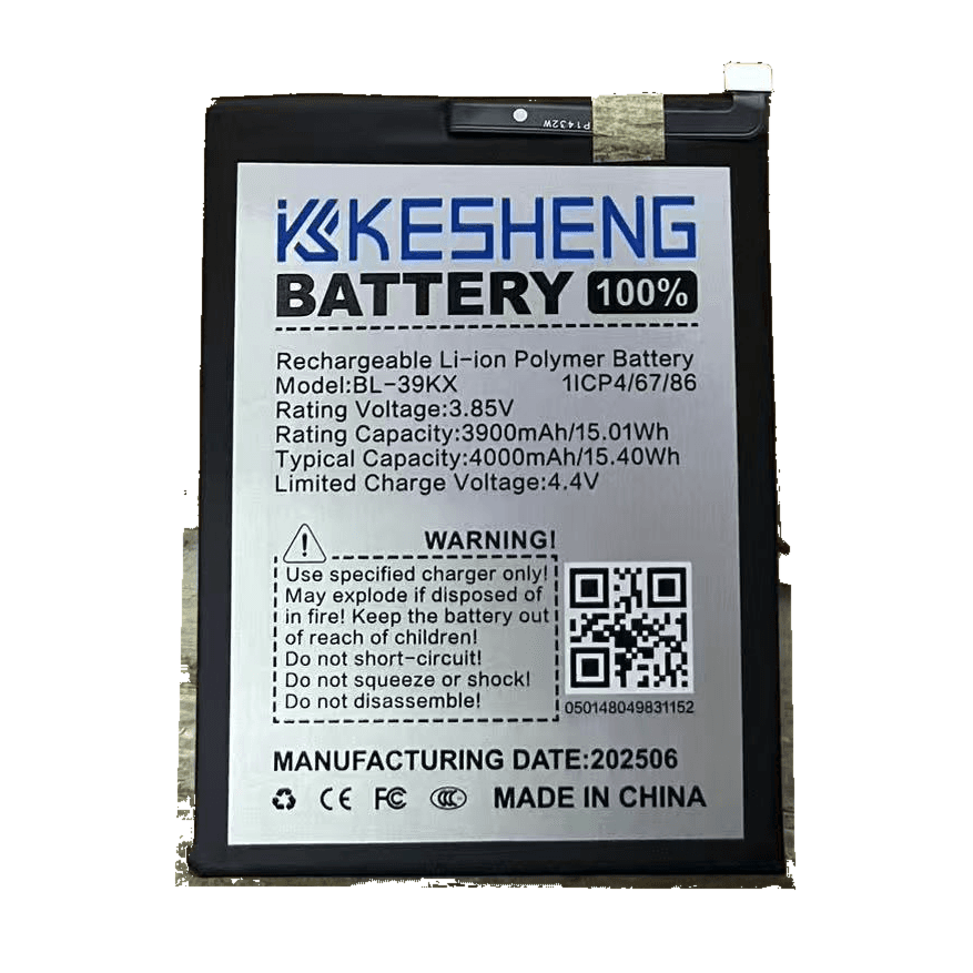 KESHENG BL-39KX replacement battery reference photograph; background cleaned