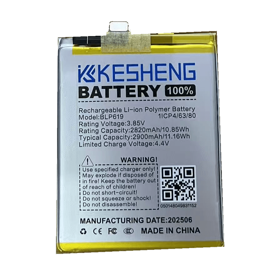 KESHENG BLP619 replacement battery reference photograph; background cleaned