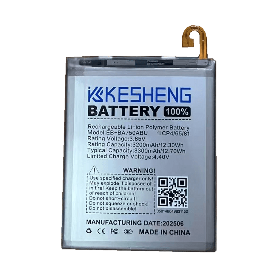 KESHENG EB-BA750ABU replacement battery reference photograph; background cleaned