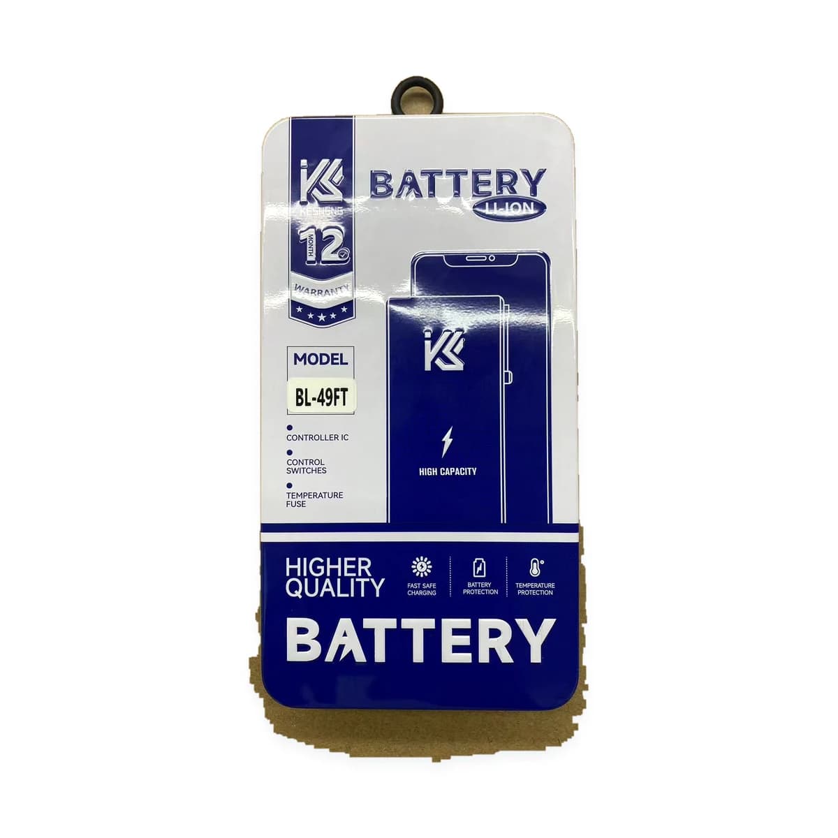Front packaging for BL-49FT replacement battery wholesale orders