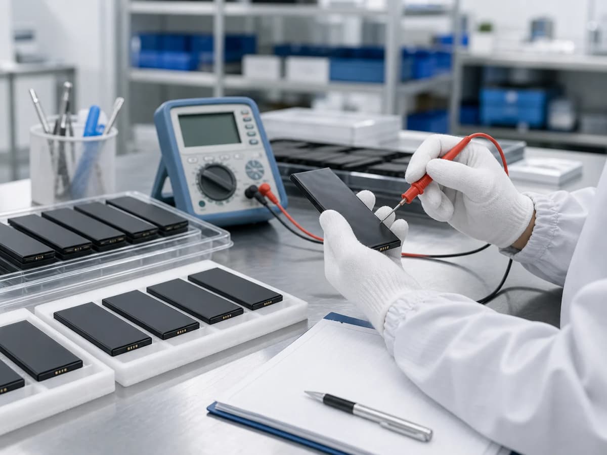 Replacement phone battery quality checking for B2B buyers